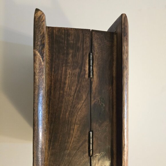 Carved Wood Elephant Box 7 x 7 - New - Picture 8 of 14